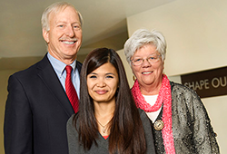 Jeff Harris BS '75 and Joyce Pratt